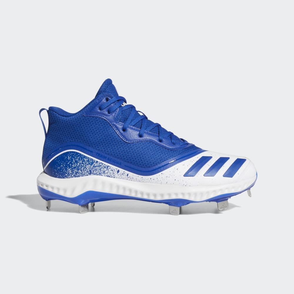 Tenisi Adidas Icon V Bounce Mid Barbati Romania - Albi/Albastru Regal G28273